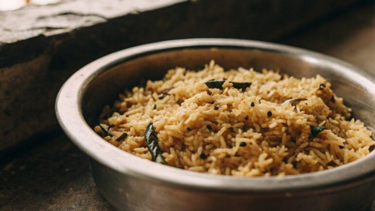 Sona Masoori Lemon Rice